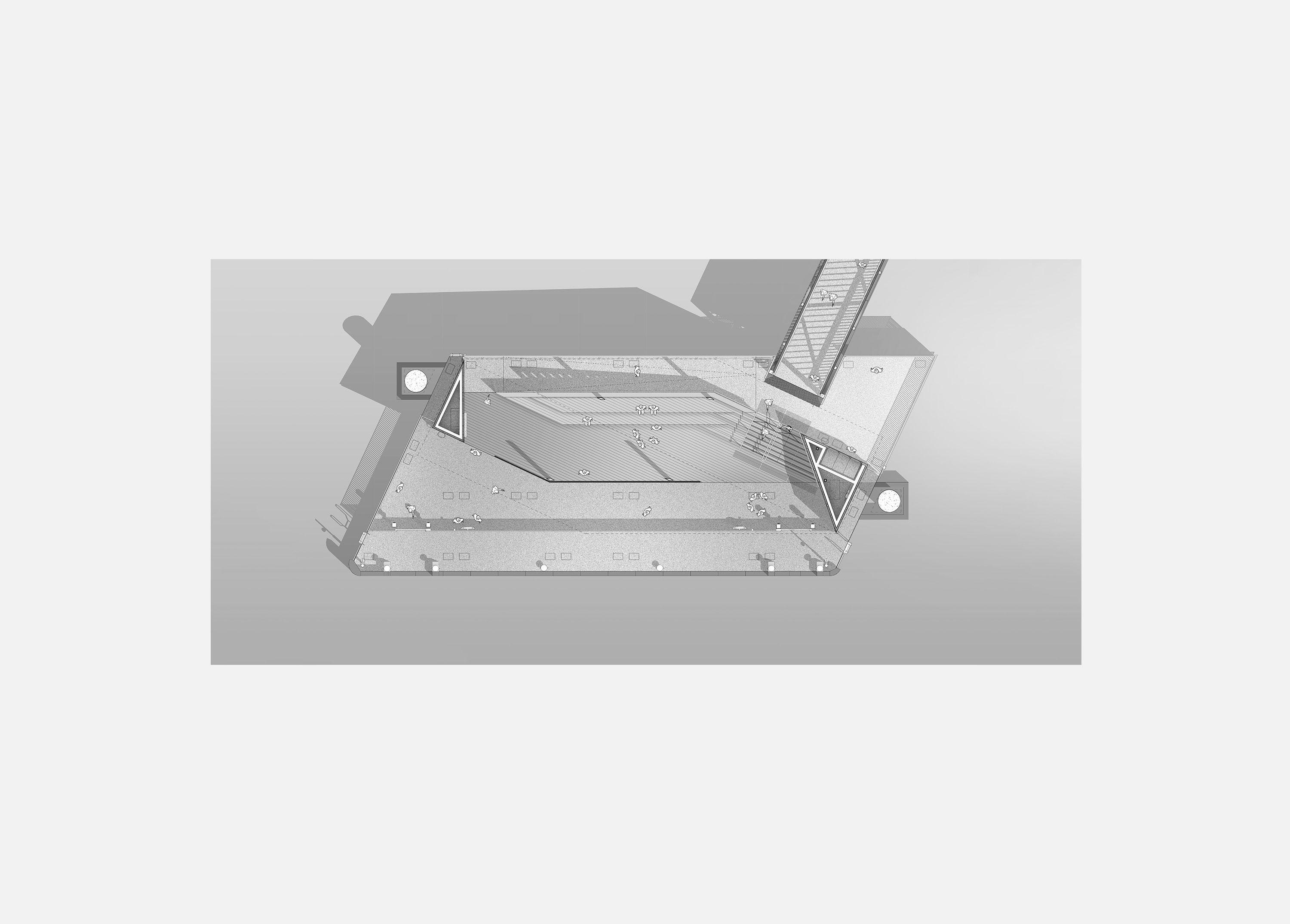 Royal Wharf Pier pontoon plan