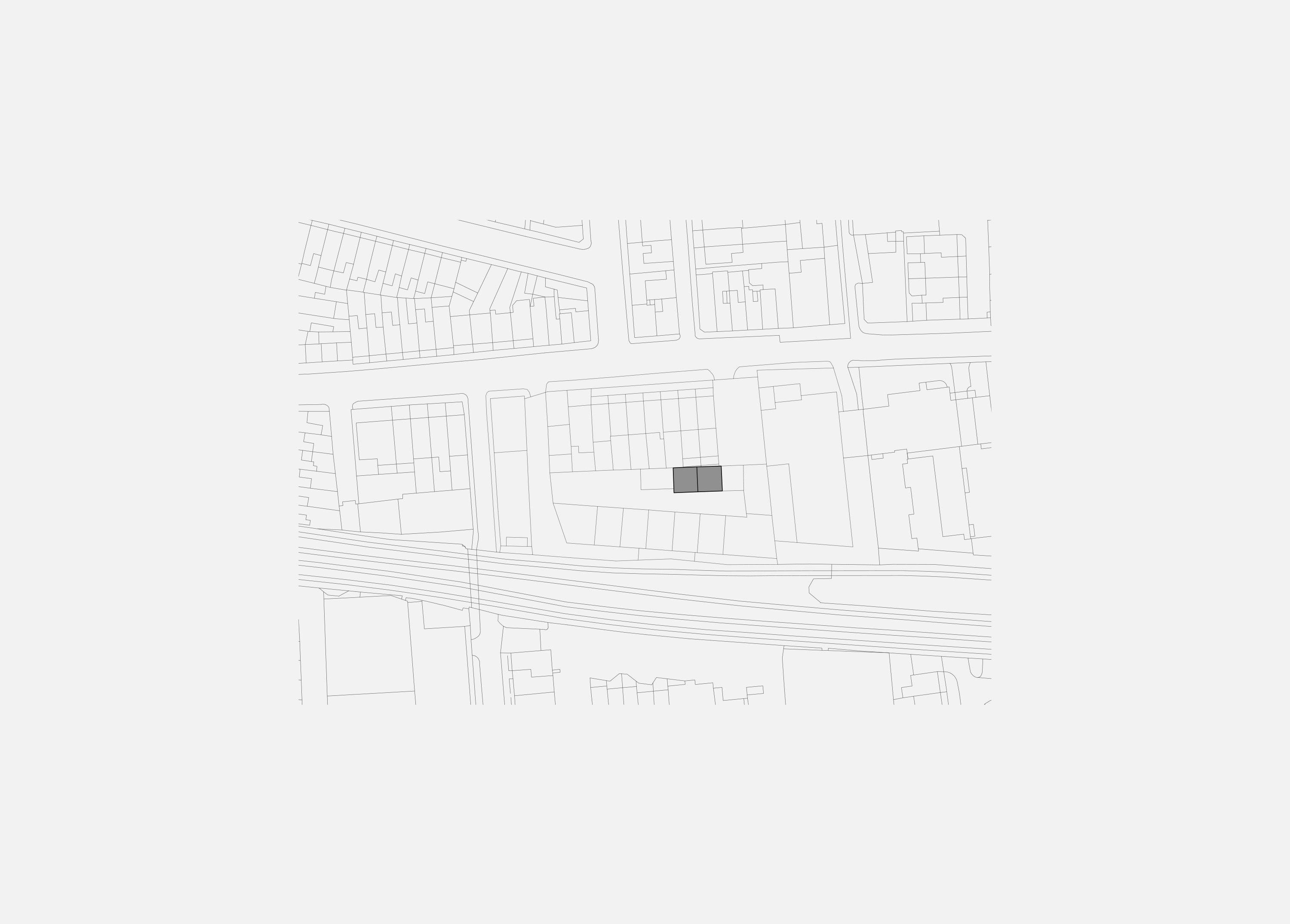 Site plan of fluid workspace in hammersmith