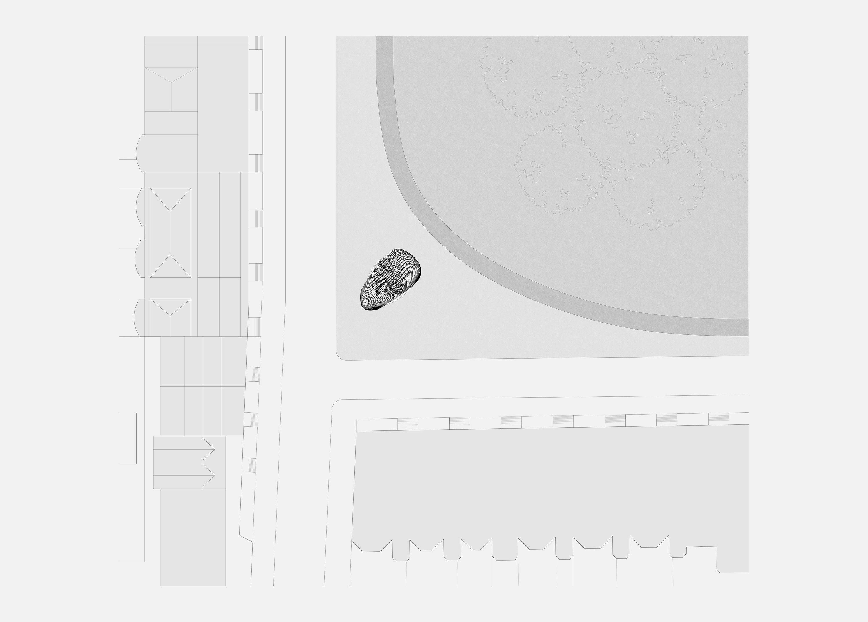 Site plan of the Architectural Association and Bedford Square